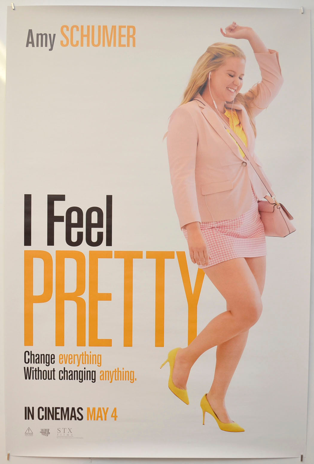 I Feel Pretty (Teaser / Advance Version)  Original One Sheet Poster - Film Poster - Movie Poster