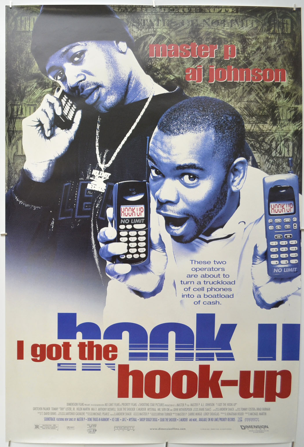 I Got The Hook Up  Original One Sheet Poster - Film Poster - Movie Poster