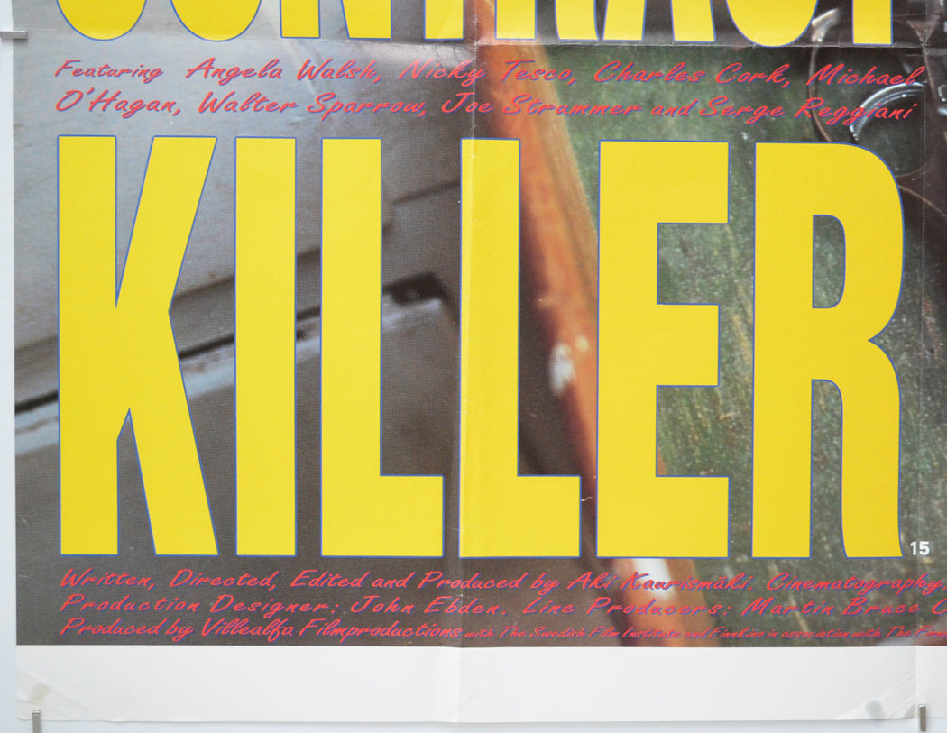 I HIRED A CONTRACT KILLER (Bottom Left) Cinema Quad Movie Poster 