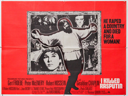 I Killed Rasputin - Original Quad Poster - Film Poster - Movie Poster
