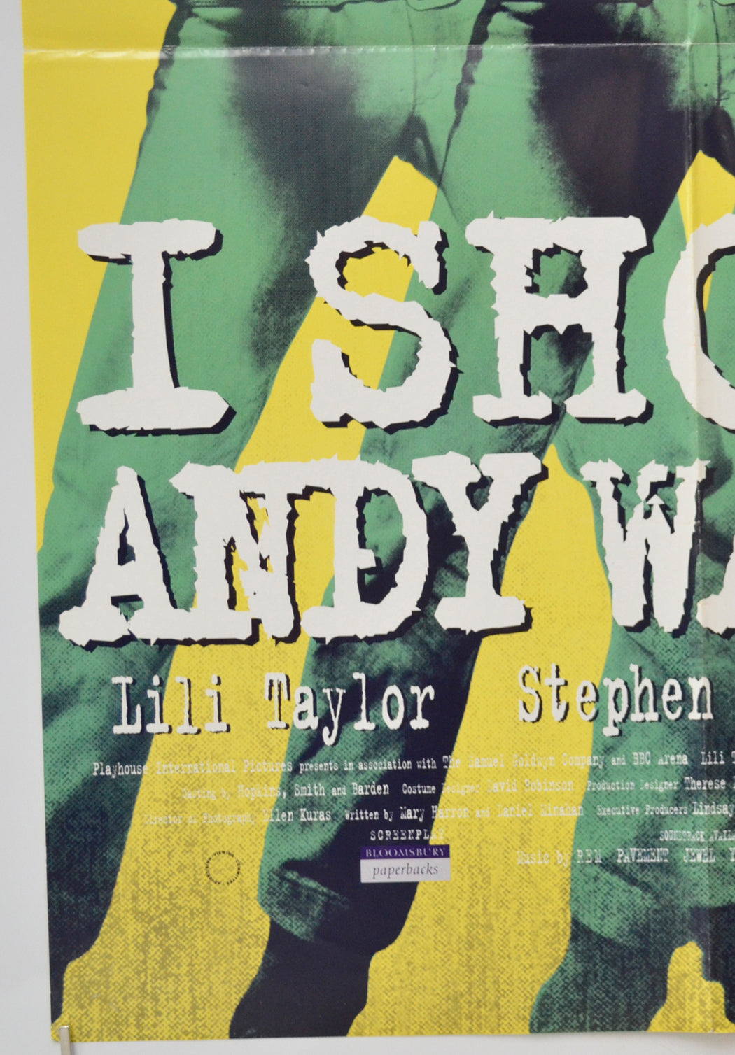 I SHOT ANDY WARHOL (Bottom Left) Cinema Double Crown Movie Poster 