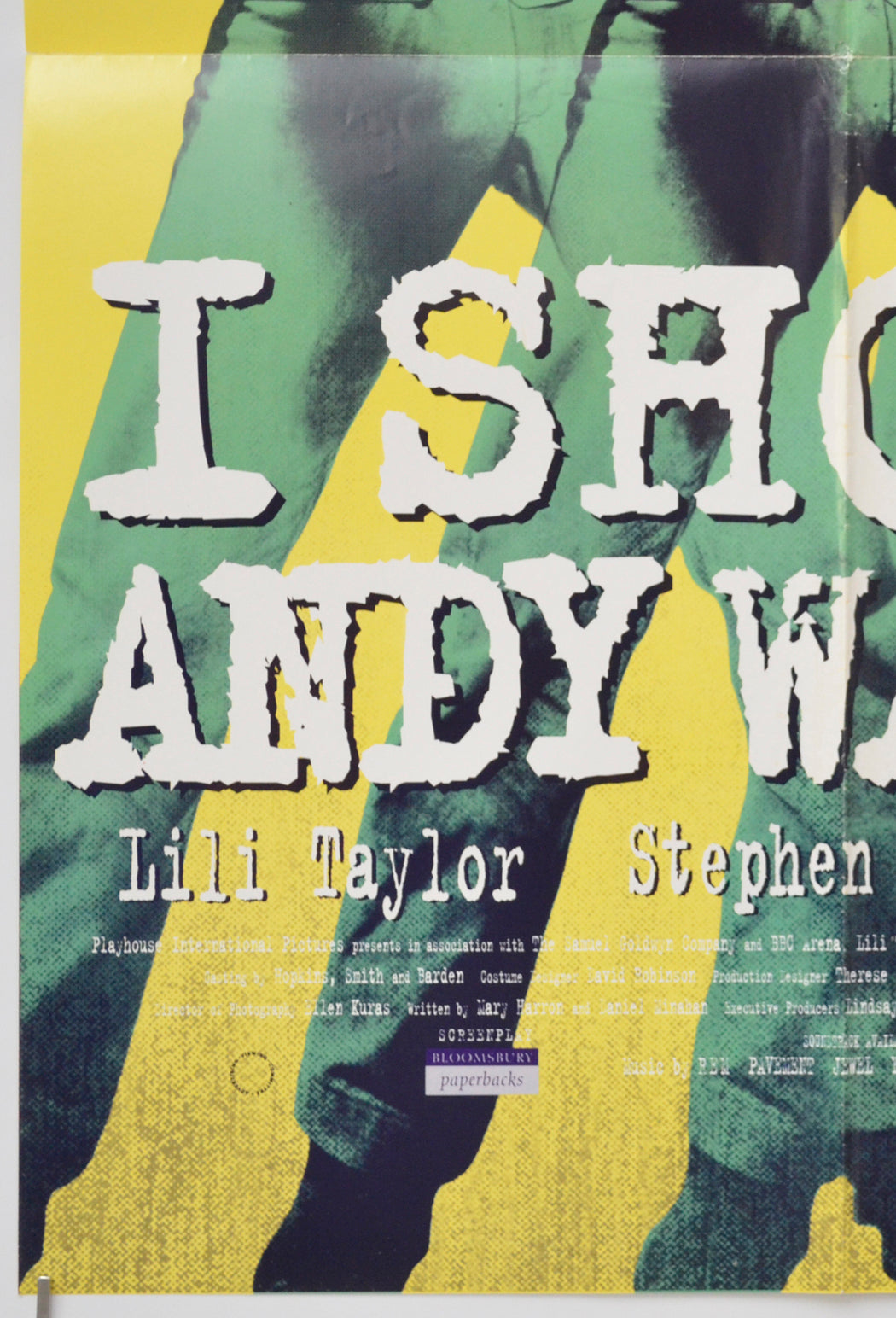 I SHOT ANDY WARHOL (Bottom Left) Cinema Double Crown Movie Poster 