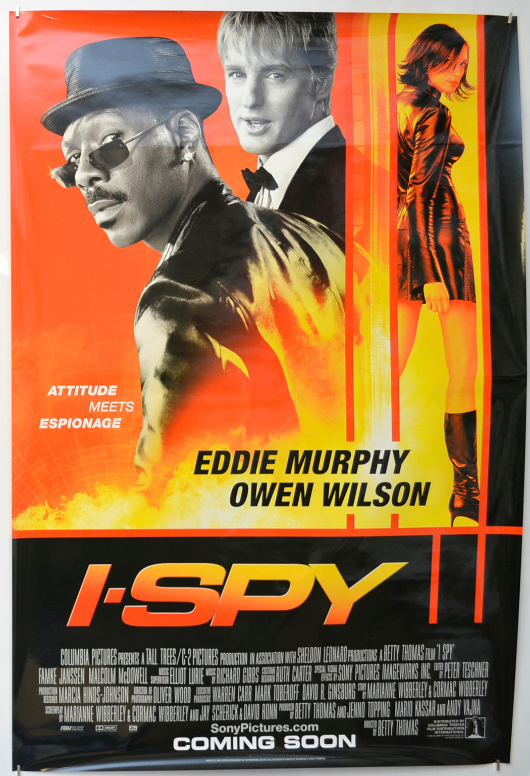 I-Spy Original One Sheet Poster - Film Poster - Movie Poster  