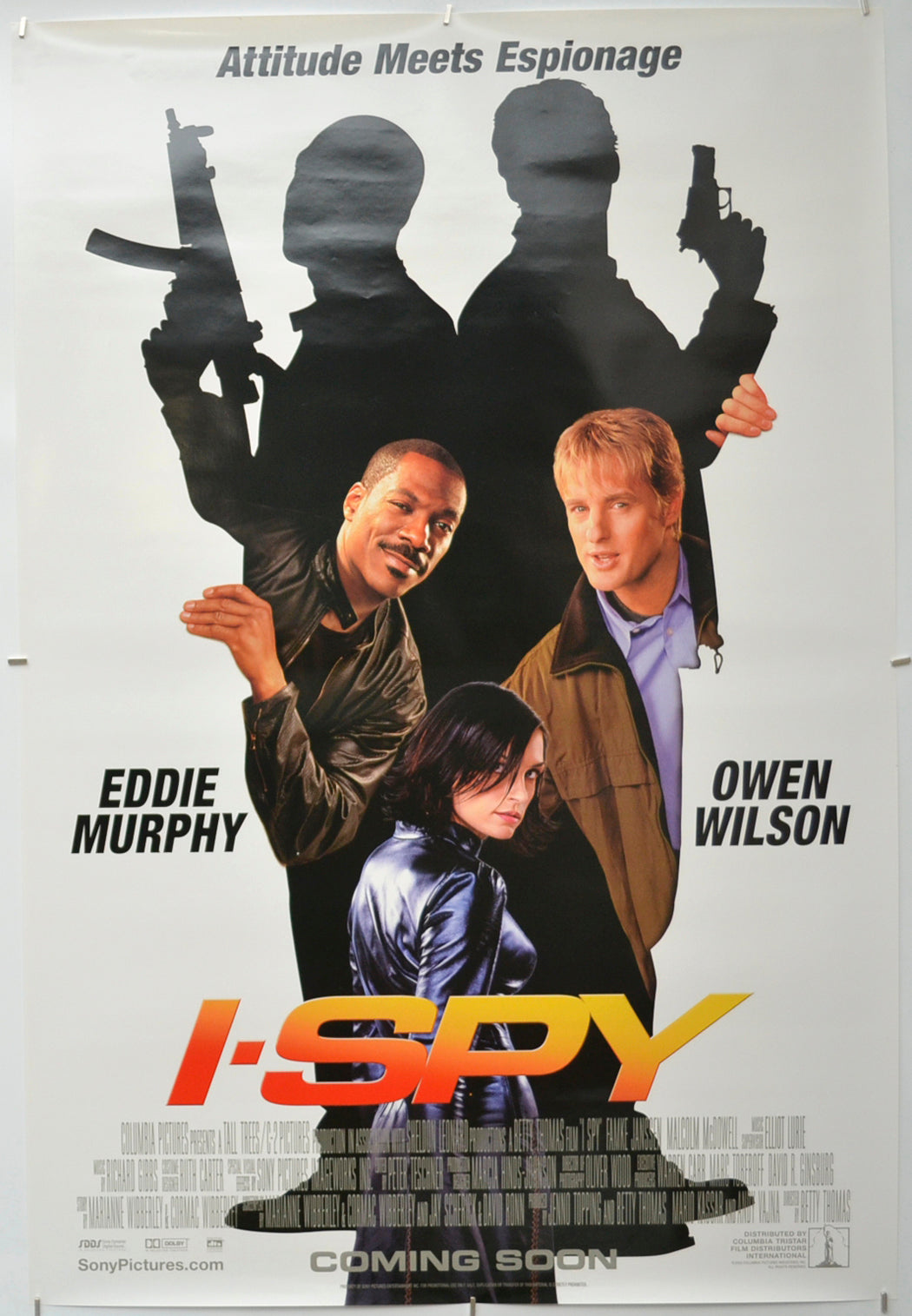 I-Spy  (Teaser / Advance Version) Original One Sheet Poster - Film Poster - Movie Poster