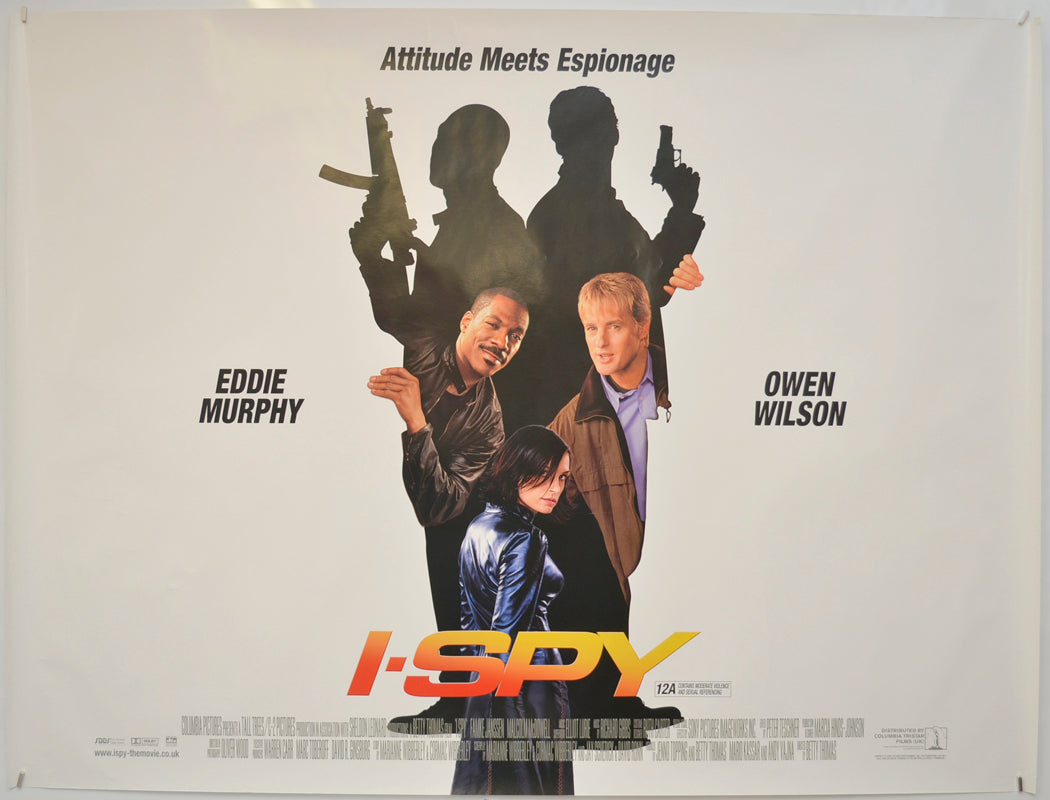 I-Spy  Original Quad Poster - Film Poster - Movie Poster