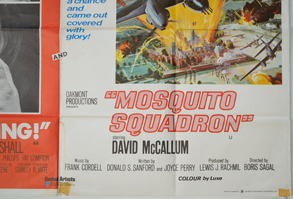 I START COUNTING / MOSQUITO SQUADRON (Bottom Right) Cinema Quad Movie Poster 