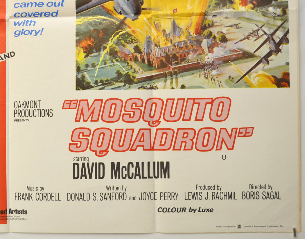 I START COUNTING / MOSQUITO SQUADRON (Bottom Right) Cinema Quad Movie Poster 