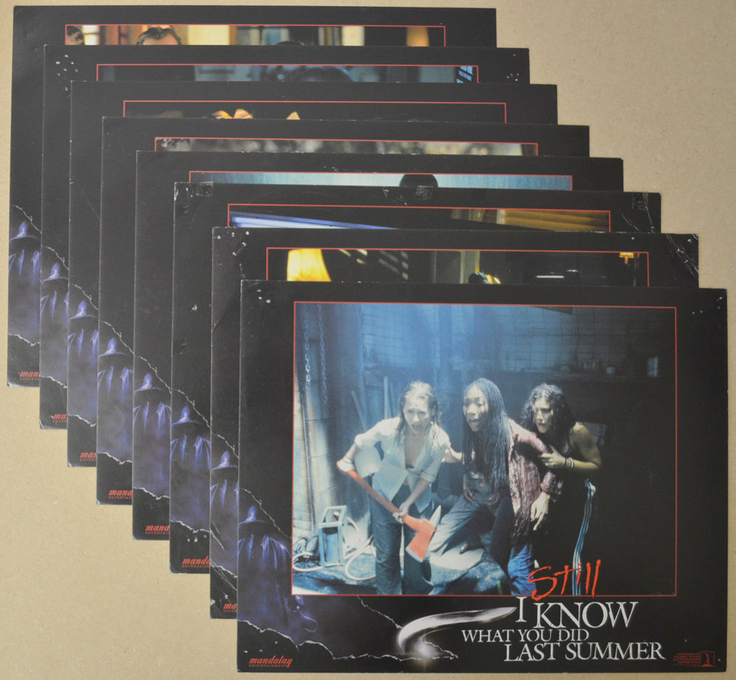 I Still Know What You Did Last Summer Set Of 8 Original Cinema Lobby Cards 