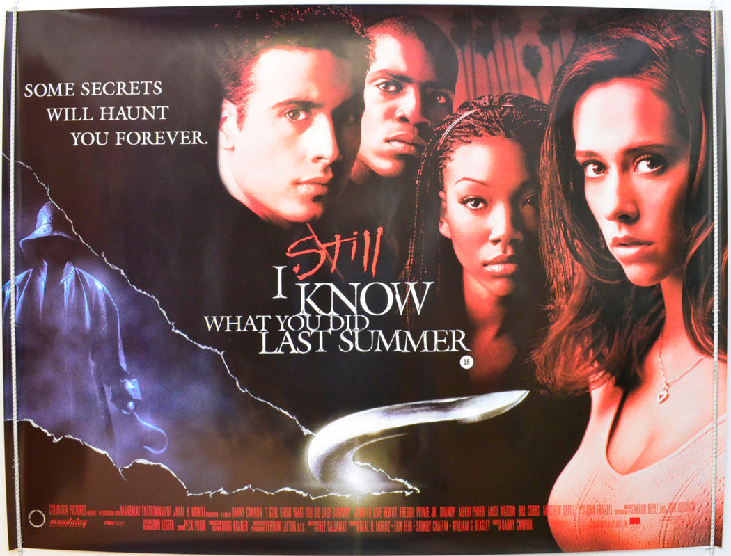 I Still Know What You Did Last Summer Original British Quad Poster - Film Poster - Movie Poster 