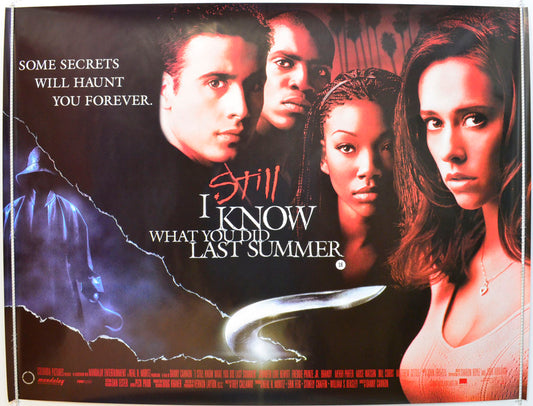 I Still Know What You Did Last Summer Original British Quad Poster - Film Poster - Movie Poster 