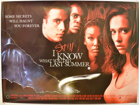 I Still Know What You Did Last Summer Original Quad Poster - Film Poster - Movie Poster