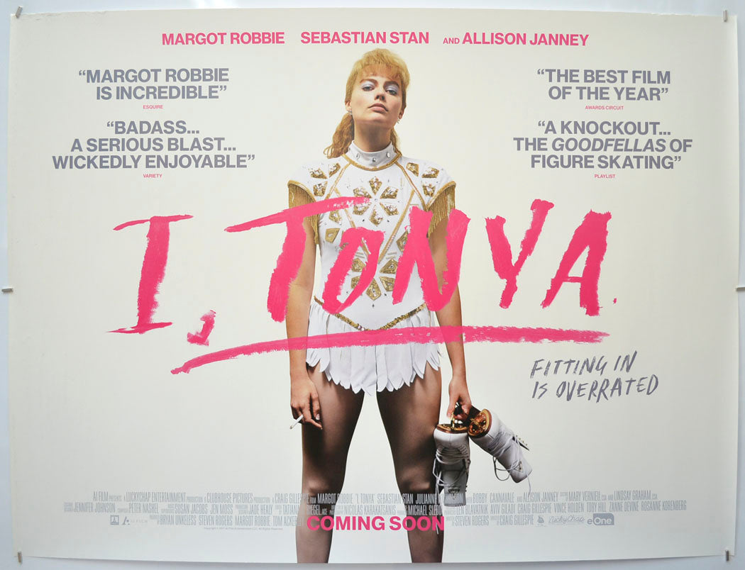 I, Tonya Original Quad Poster - Film Poster - Movie Poster