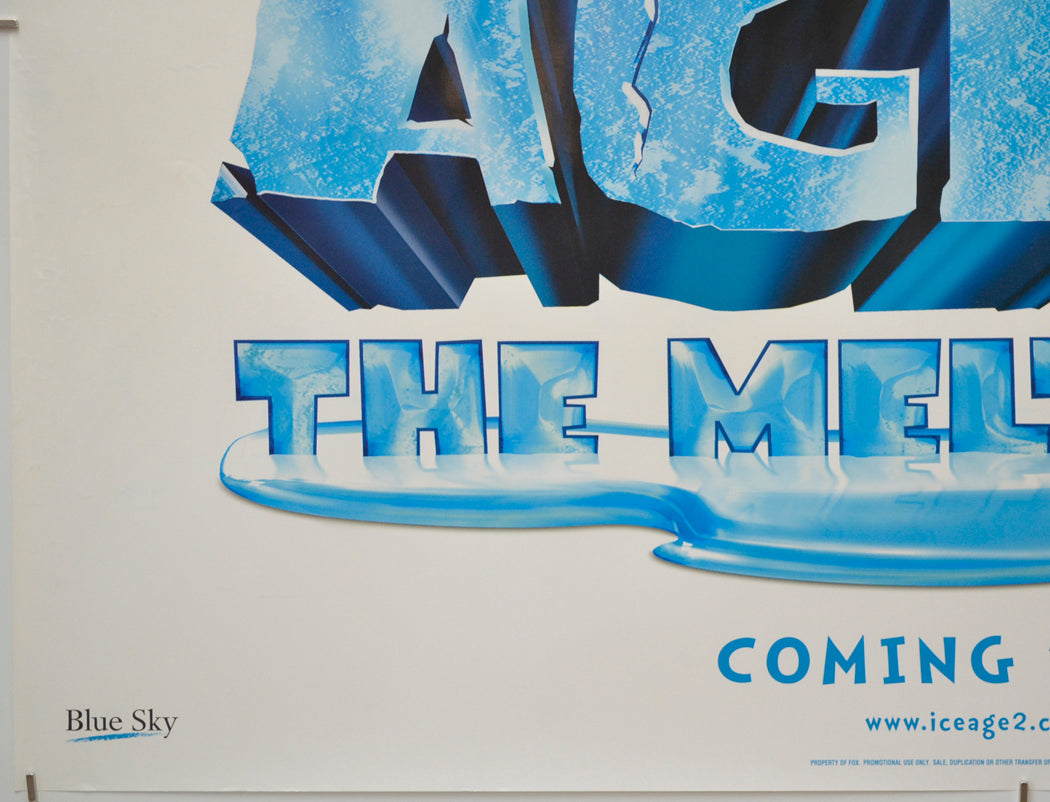 ICE AGE 2 : THE MELTDOWN (Bottom Left) Cinema Quad Movie Poster 