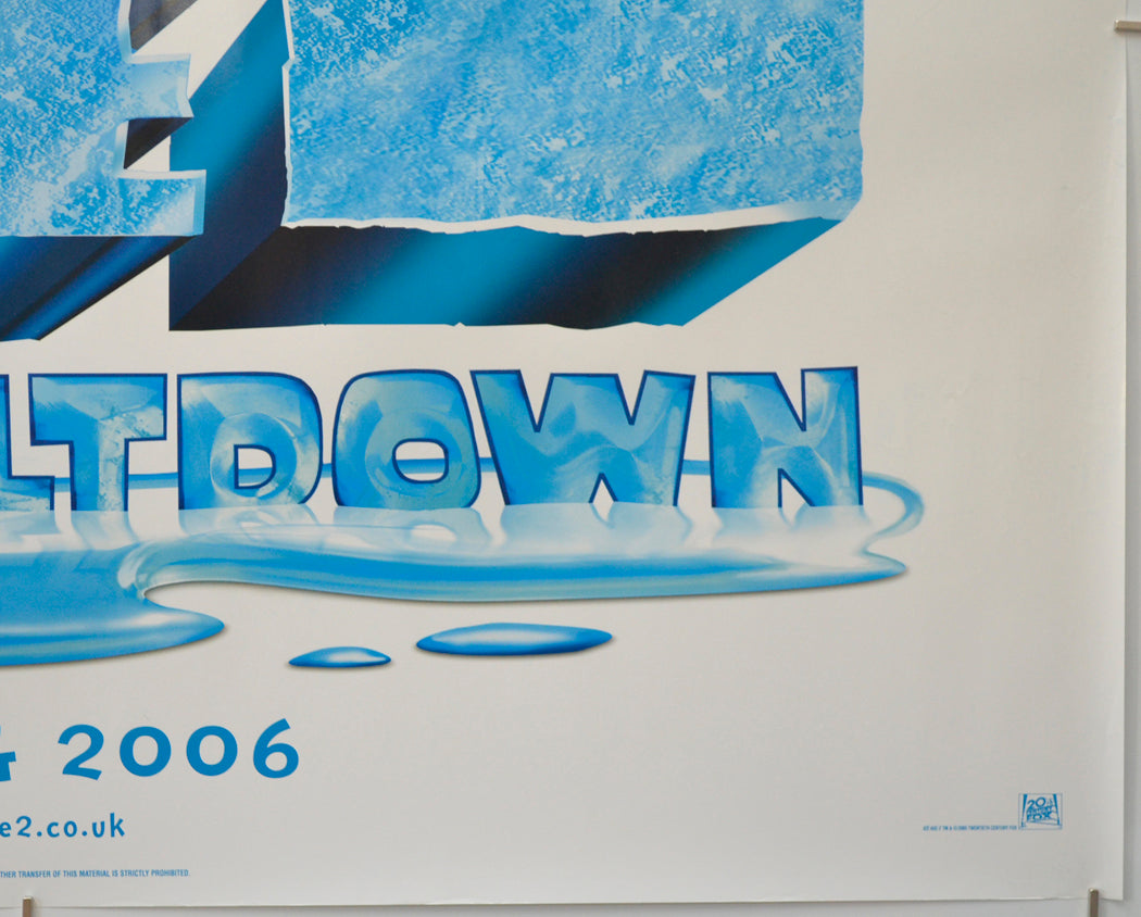 ICE AGE 2 : THE MELTDOWN (Bottom Right) Cinema Quad Movie Poster 