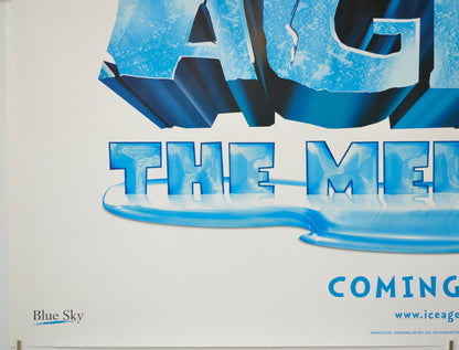 ICE AGE 2 : THE MELTDOWN (Bottom Left) Cinema Quad Movie Poster 