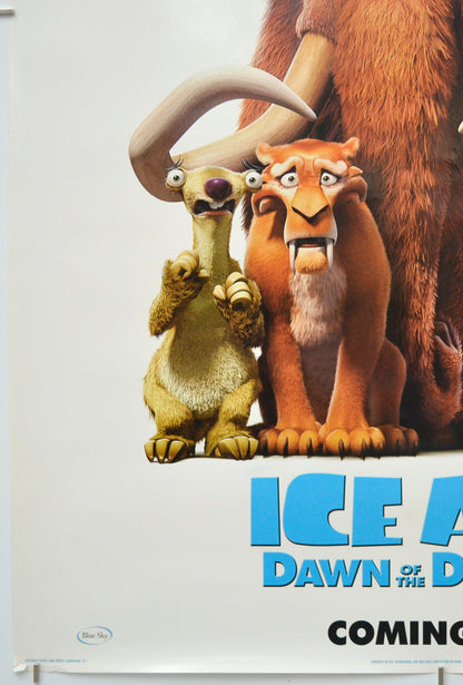 ICE AGE 3 : DAWN OF THE DINOSAURS (Bottom Left) Cinema One Sheet Movie Poster 