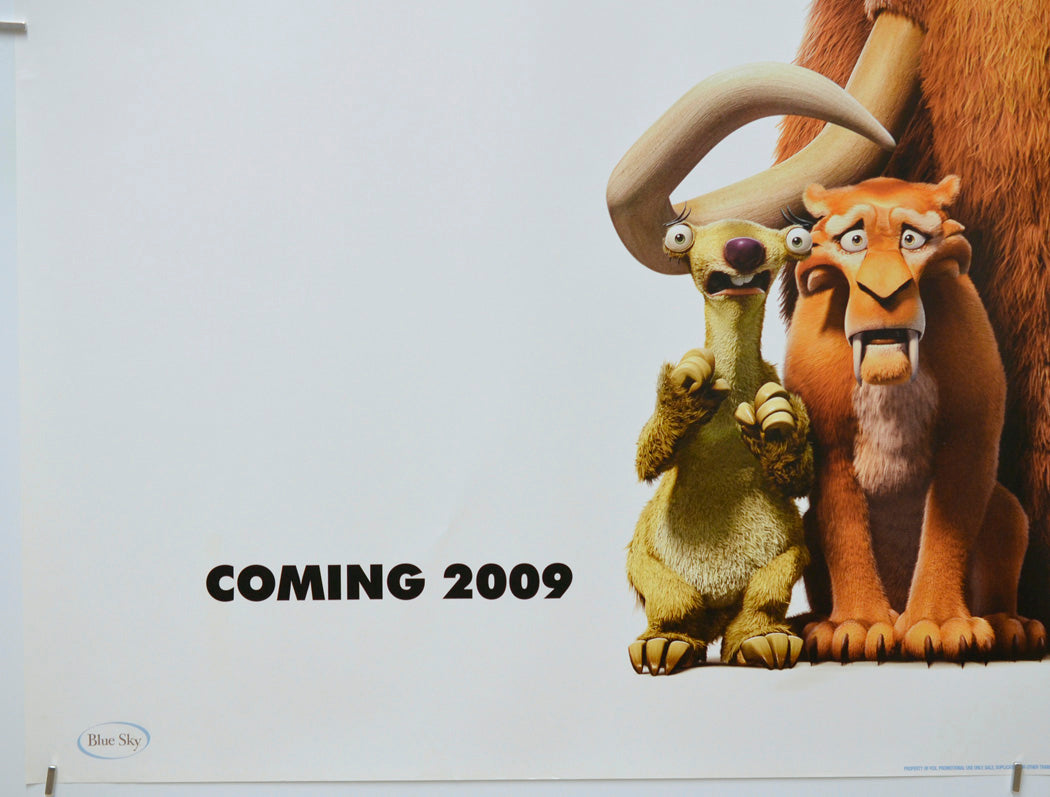 Ice Age 3 : Dawn Of The Dinosaurs (Bottom Left) Cinema Quad Movie Poster 