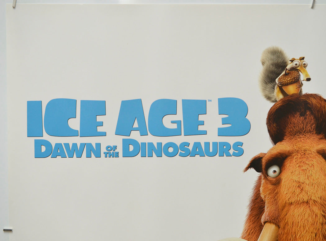 Ice Age 3 : Dawn Of The Dinosaurs (Top Left) Cinema Quad Movie Poster 