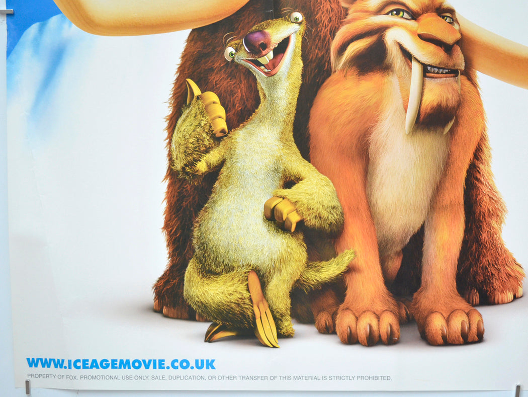 ICE AGE (Bottom Left) Cinema Quad Movie Poster 