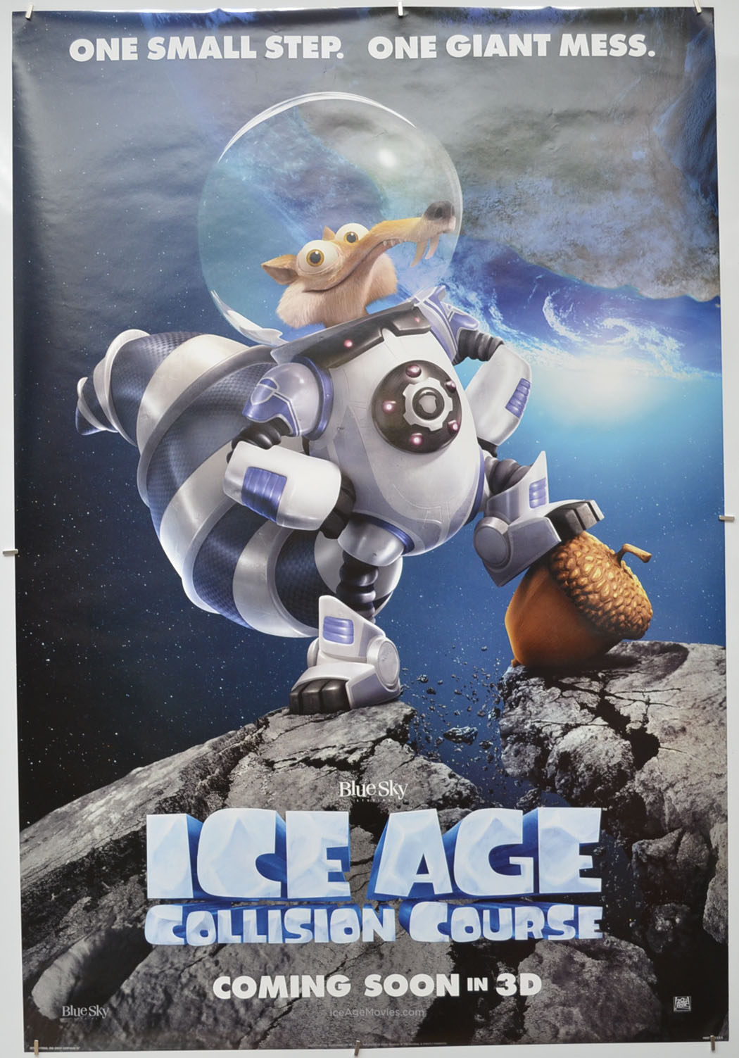 Ice Age : Collision Course (Teaser / Advance Version) Original One Sheet Poster - Film Poster - Movie Poster