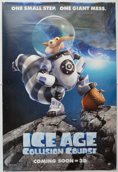 Ice Age : Collision Course (Teaser / Advance Version)  Original One Sheet Poster - Film Poster - Movie Poster