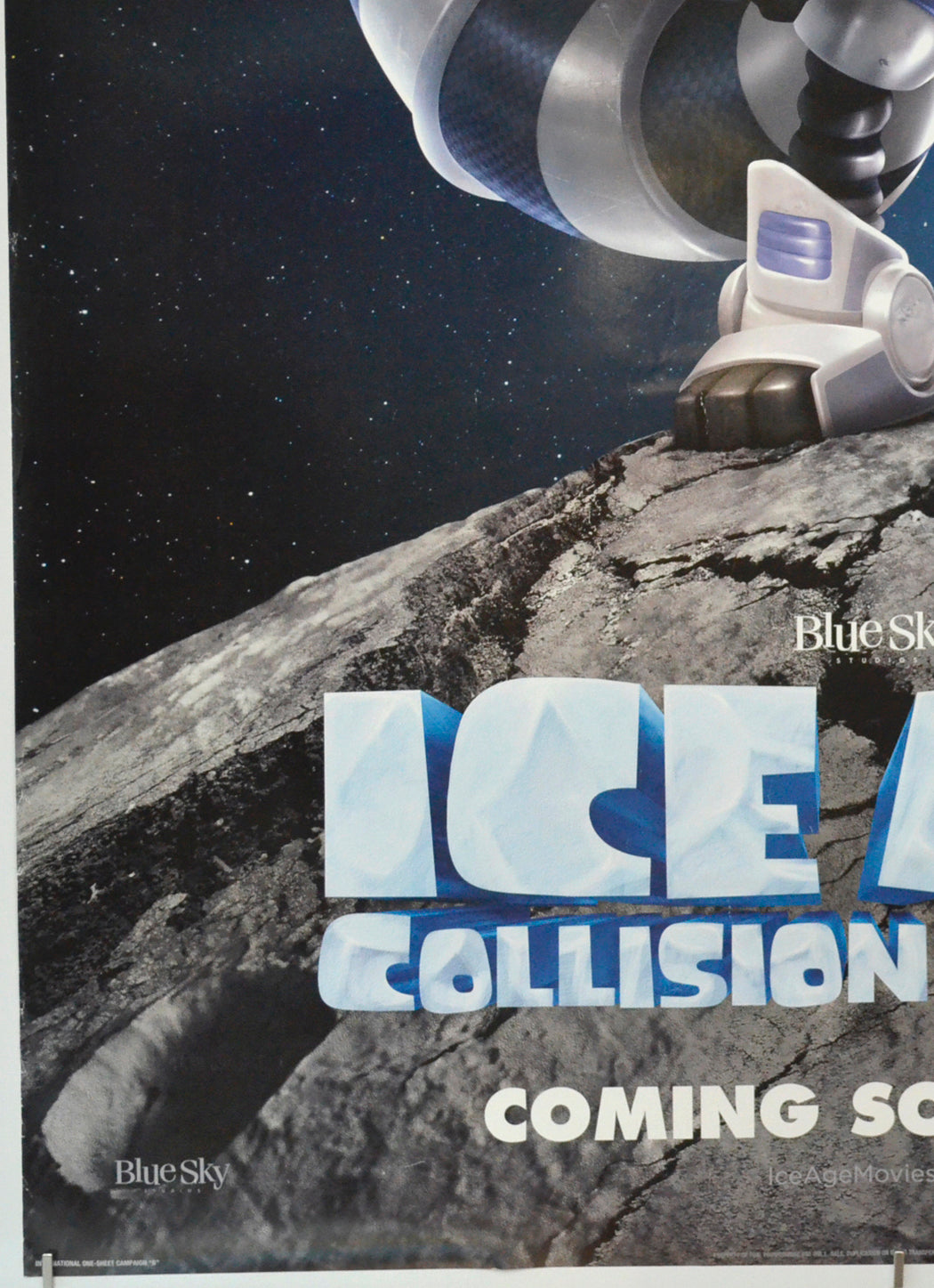 ICE AGE : COLLISION COURSE (Bottom Left) Cinema One Sheet Movie Poster 