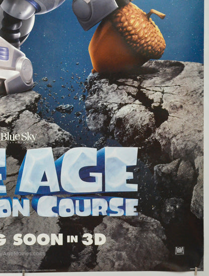 ICE AGE : COLLISION COURSE (Bottom Right) Cinema One Sheet Movie Poster 