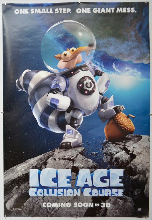 Ice Age : Collision Course (Teaser / Advance Version) Original One Sheet Poster - Film Poster - Movie Poster