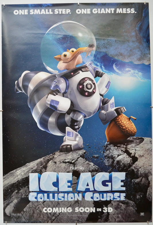 Ice Age : Collision Course (Teaser / Advance Version)  Original One Sheet Poster - Film Poster - Movie Poster