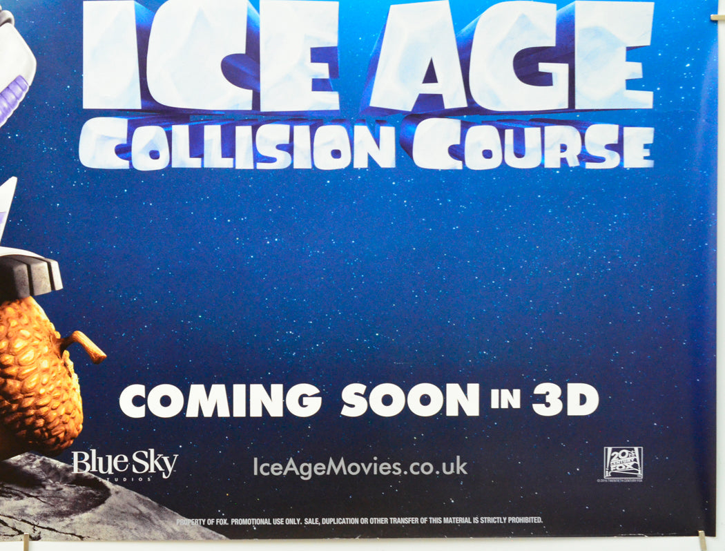 Ice Age : Collision Course (Bottom Right) Cinema Quad Movie Poster 