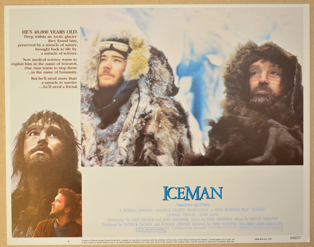 ICEMAN (Card 4) Cinema Lobby Card Set 