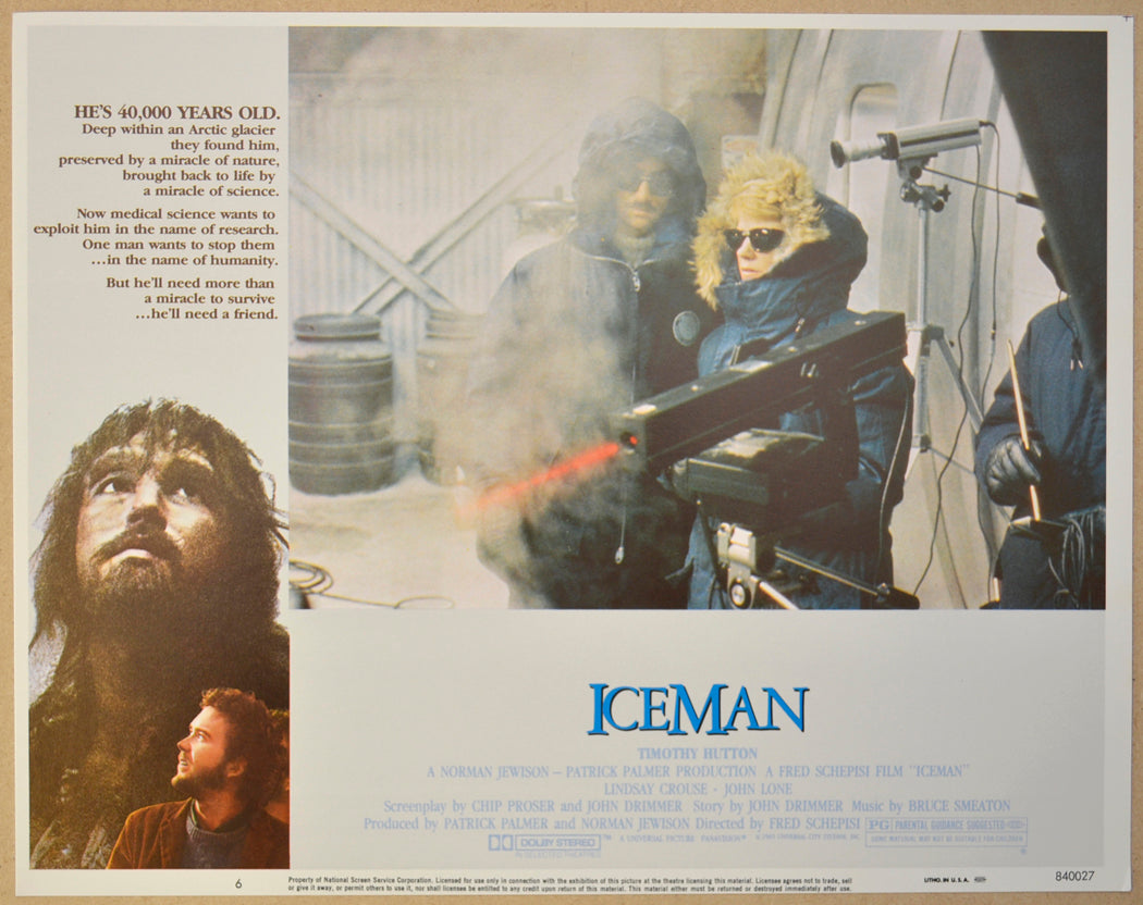 ICEMAN (Card 6) Cinema Lobby Card Set 