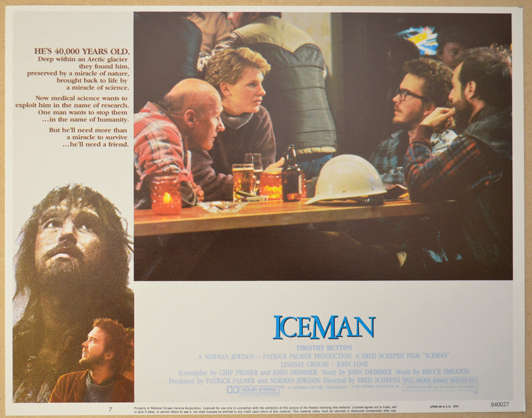 ICEMAN (Card 7) Cinema Lobby Card Set 