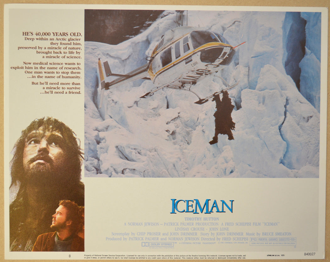 ICEMAN (Card 8) Cinema Lobby Card Set 