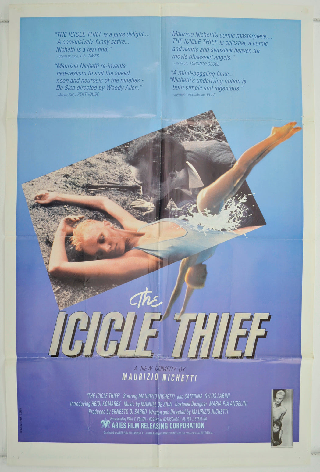 The Icicle Thief   Original One Sheet Poster - Film Poster - Movie Poster 