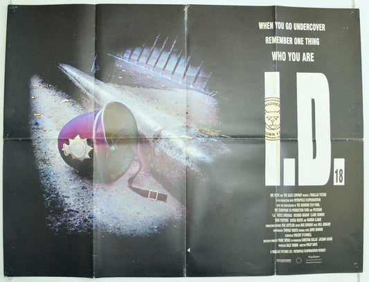 I.D. Original British Quad Poster - Film Poster - Movie Poster 