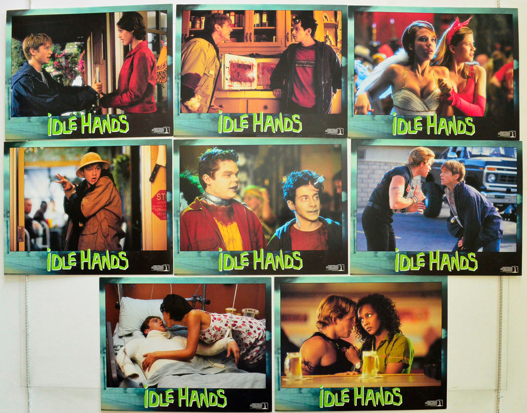 Idle Hands Set of 8 Original USA Cinema Lobby Cards 