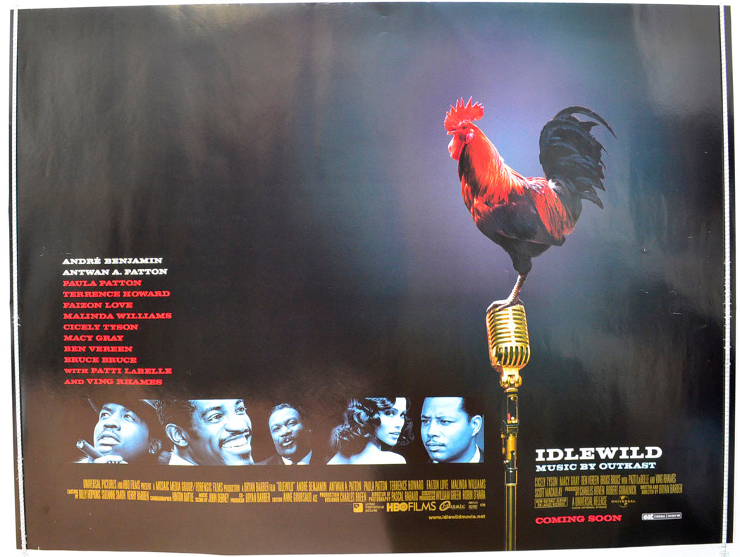 Idlewild   (Teaser / Advance Version) Original British Quad Poster - Film Poster - Movie Poster