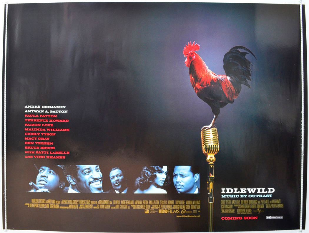 Idlewild   (Teaser / Advance Version) Original British Quad Poster - Film Poster - Movie Poster