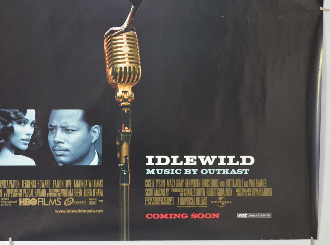 IDLEWILD (Bottom Right) Cinema Quad Movie Poster 