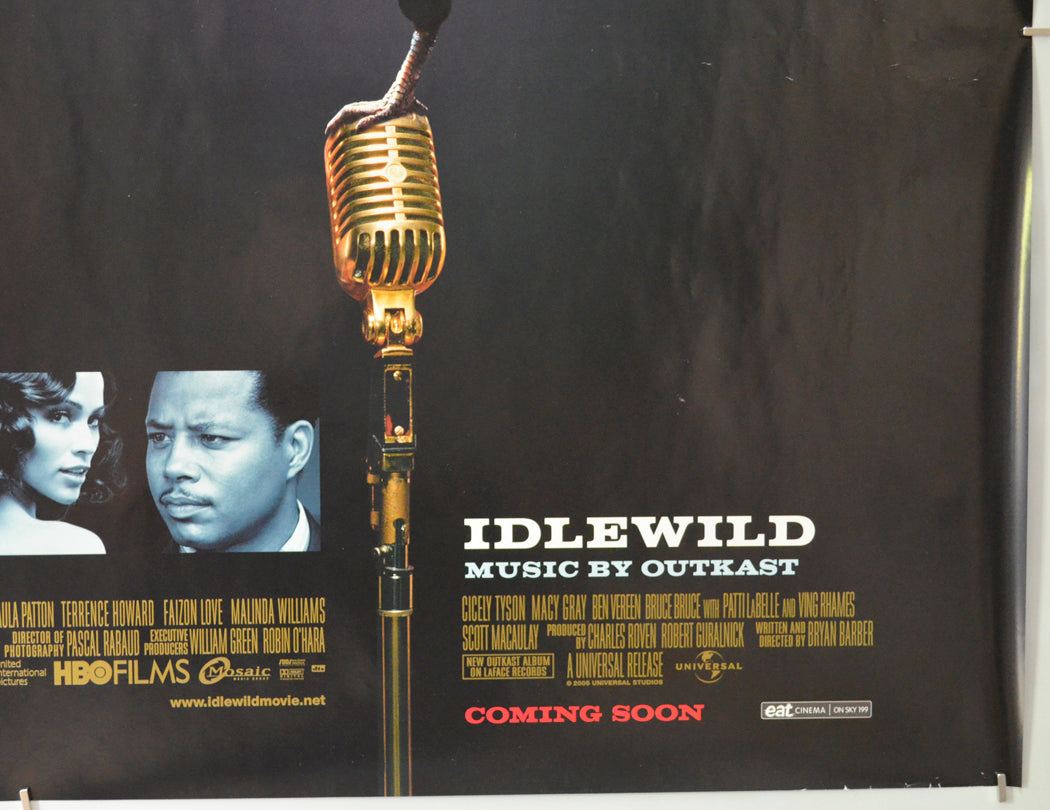 IDLEWILD (Bottom Right) Cinema Quad Movie Poster 