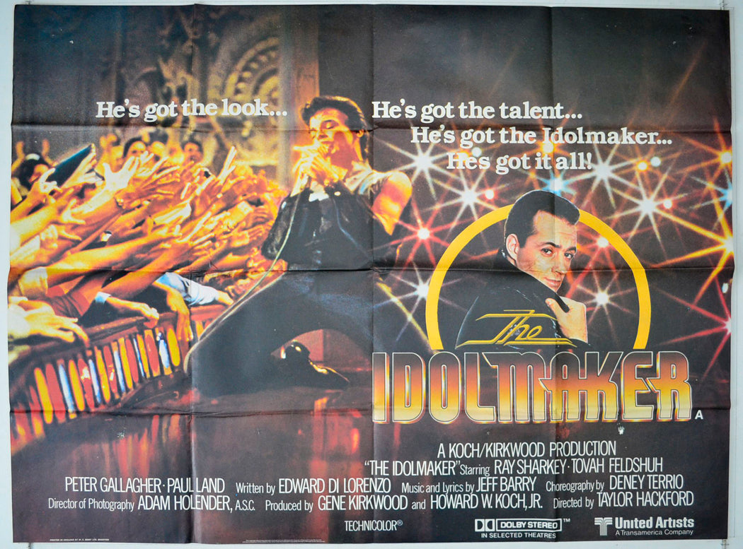 The Idolmaker Original British Quad Poster - Movie Poster