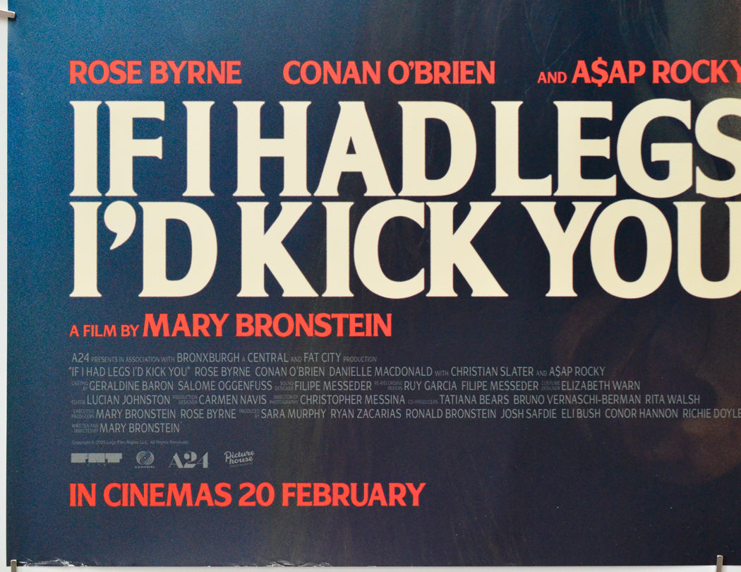 If I Had Legs I'd Kick You (Bottom Left) Cinema Quad Movie Poster 