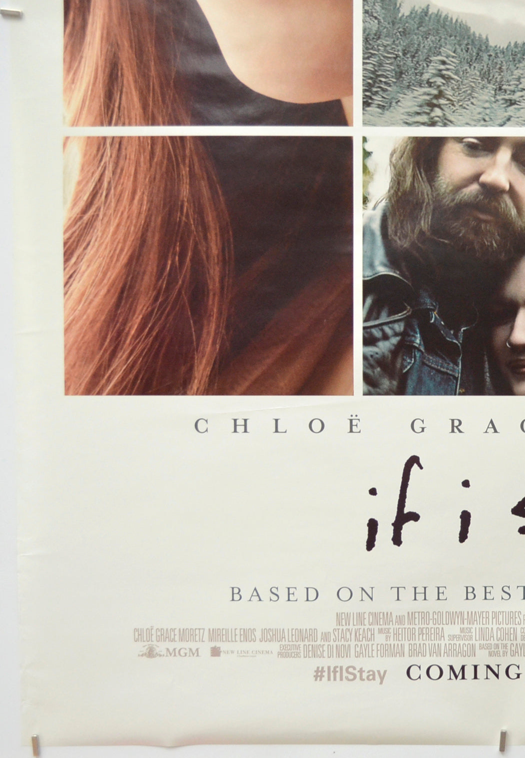 IF I STAY (Bottom Left) Cinema One Sheet Movie Poster 