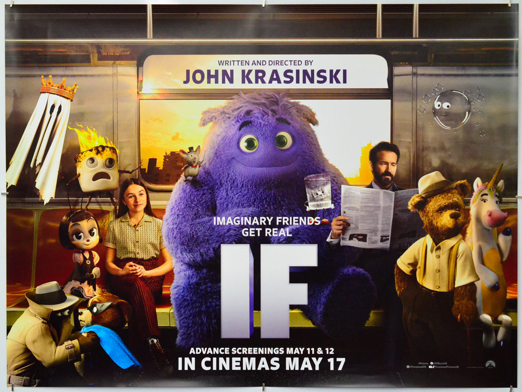 “If” Original Quad Poster - Film Poster - Movie Poster – pastposters