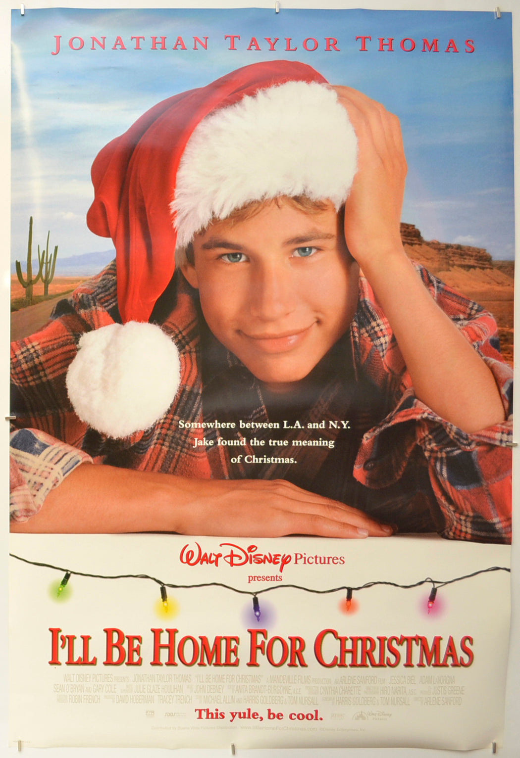 I'll Be Home For Christmas Original One Sheet Poster - Film Poster - Movie Poster