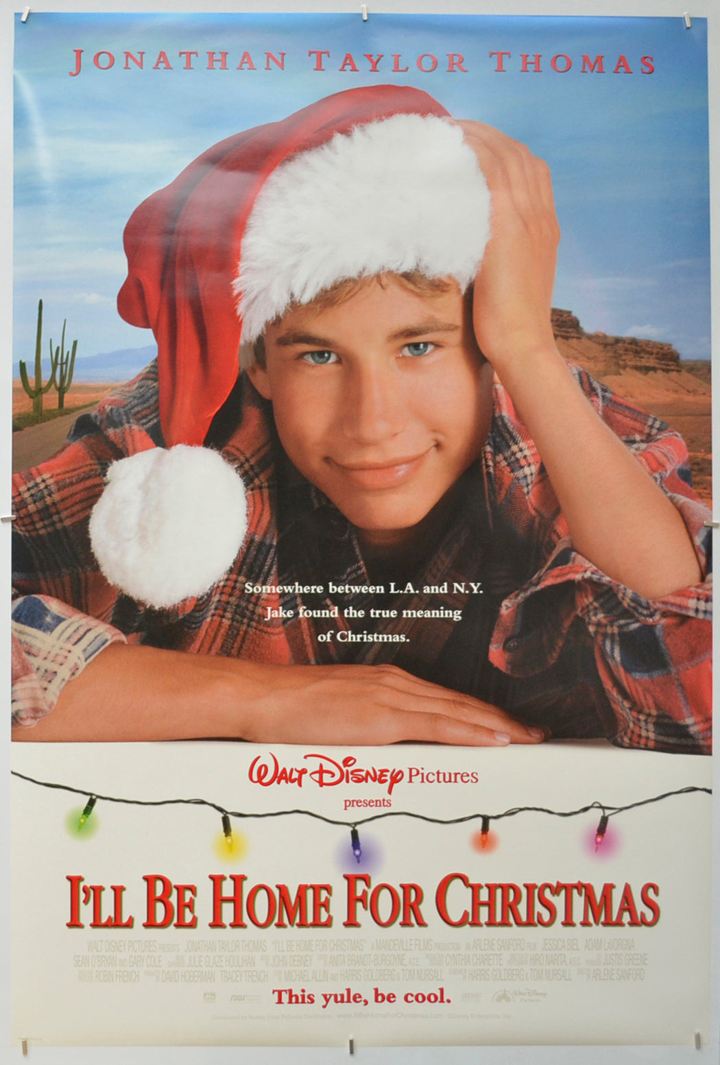 I'll Be Home For Christmas Original One Sheet Poster - Film Poster - Movie Poster