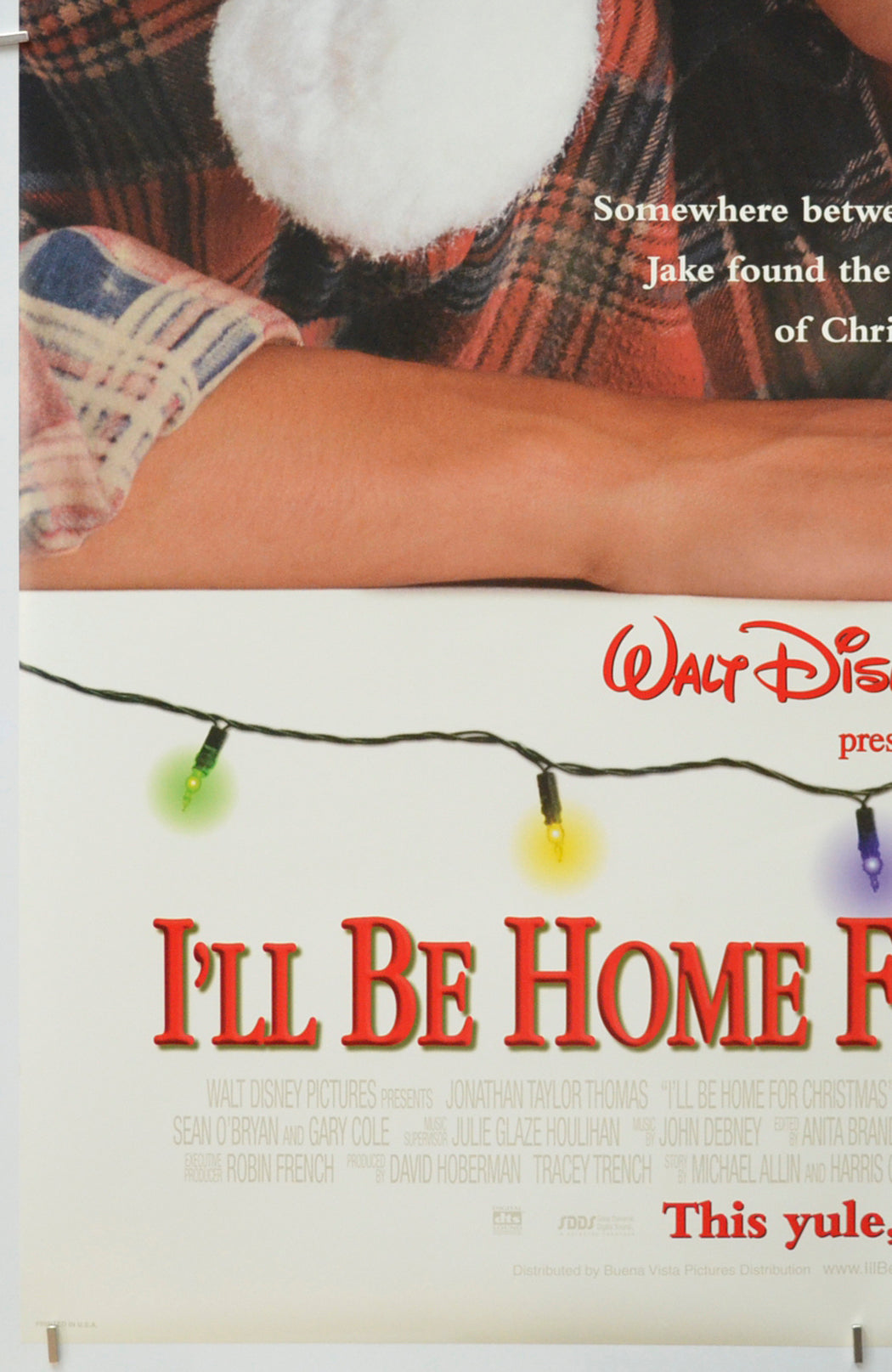 I’LL BE HOME FOR CHRISTMAS (Bottom Left) Cinema One Sheet Movie Poster 