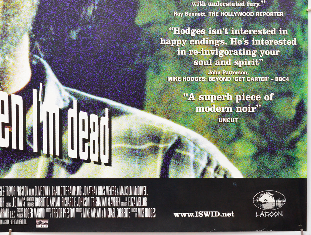 I'll Sleep When I'm Dead (Bottom Right) Cinema Quad Movie Poster 