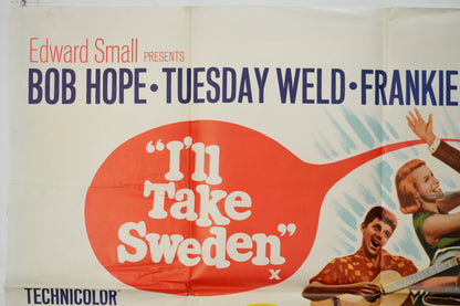 I’LL TAKE SWEDEN (Top Left) Cinema Quad Movie Poster 